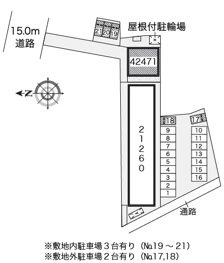 盛岡市仙北２丁目 月極駐車場